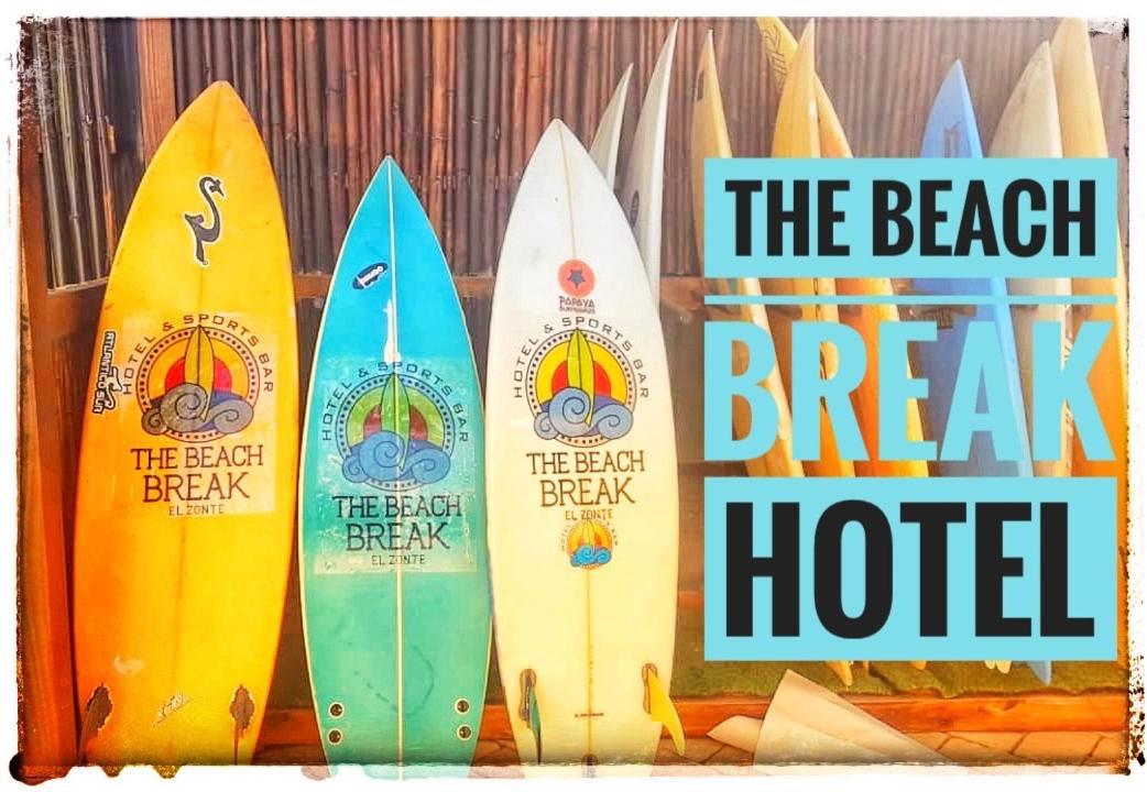 The Beach Break Hotel El Zonte Exterior photo